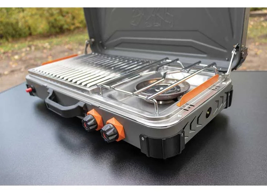 Outdoor Gear 9706.4171 Grill & Burner Propane Stove, Graphite & Orange