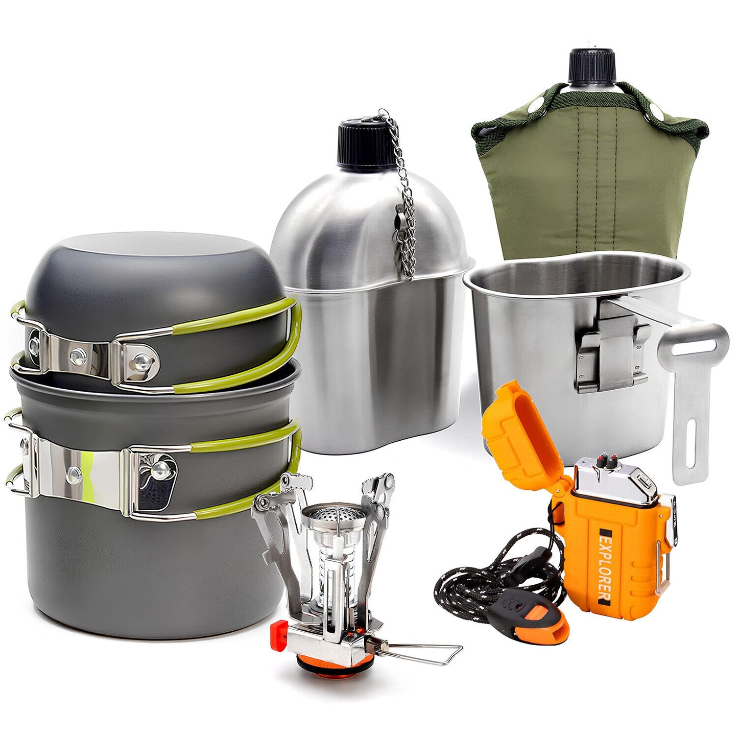 Camping Adventure Gift Set: Essential Outdoor Gear and Equipment Bundle