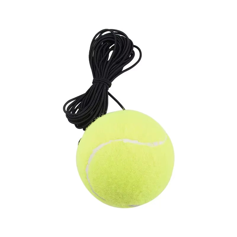 Heavy Duty Tennis Training Aids Base with Elastic Rope Ball Practice Self-Duty Rebound Tennis Trainer Partner Sparring Device